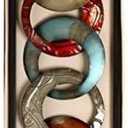 Hosley Metal Wall Dcor 35" High. Ideal Gift for Home, Weddings, Party, Spa, Meditation, Home Office, Dorm O4 (Multi)