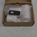 NURADA Flickering Flameless Candles: Built-in Star String Lights Acrylic 3D Wick Battery Operated LED Pillar Candles with Remote and Timer for Romantic Mood Home Decoration - 3 Pack Pure White (4''5''6")