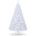 6Ft-Artificial-PVC-Christmas-Tree-W-Stand-Holiday-Season-Indoor-Outdoor-White