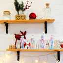 PRETYZOOM 4pcs Christmas Nutcracker Ornaments, 5 Inch Wooden Nutcracker Hanging Pendants, Holiday Soldiers Keepsake, Christmas Party Decoration