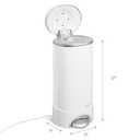Munchkin UV Diaper Pail #1 in Odor Control, Includes 1 UV Snap, Seal & Toss Bag and 1 UV Refill Ring