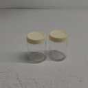 Overnight Oats Containers with Lids, 16oz Glass Jars with Lids 2 pcs, Milk White, Wide Mouth Mason jars for Salad, Yogurt, Snacks, Meal Prep