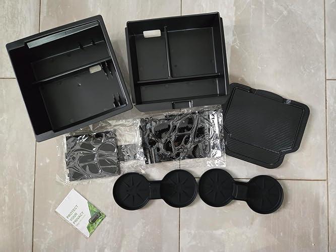 Center Console Organizer Tray 4PCS