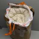 Bedsure Queen Comforter Set Beige - Bed in a Bag Queen Size Bedding 7 Pieces, Cationic Dyed Bed Set Gift for Family, Beige Soft Bedding for All Seasons Comforter with Sheets, Pillowcases & Shams