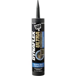 DAP Dynaflex Ultra Advanced Exterior Sealant, Iron Gray, 10.1 Oz (7079818215)
