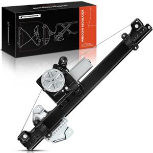 A-Premium Front Right Power Window Regulator with 6-Pin Connector Motor and Auto Up and Down Function Compatible with Nissan Altima 2013-2018 Sedan, Front Passenger Side