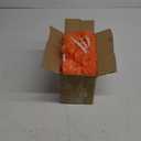 6 Pcs 5 Ft Artificial Marigold Flowers Garland, Dia de Los Muertos Faux Garlands Diwali Decoration with Pendant Bell for Indian American Wedding Party Mantle Decor (Dark Orange)