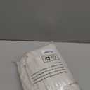 LAMIT Natural Ivory Semi Sheer Linen Curtains 84 inch Long, Cream White Light Filtering Living Room Panels Back Tab and Rod Pocket Neutral Drapes for Bedroom/Farmhouse, 2 Panels, 52 x 84 Inch