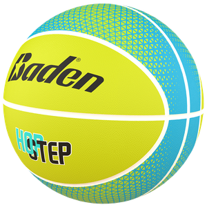 Baden Hop Step Basketball - Yellow/Turquoise