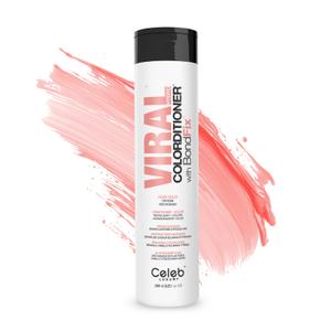 Celeb Luxury Color Depositing Conditioner - Color Refresher with Bondfix Bond Rebuilder, Viral and Gem Lites, Pairs with Colorwash (Rose Gold)