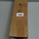 Double Curtain Rod, 1 Inch Black Long Dual Curtain Rods for Windows 66 to 120 Inch, Decorative Adjustable Heavy Duty Telescopic Spliced Window Treatment Rods for Bedroom Living Room Farmhouse