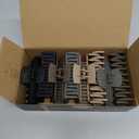 TOCESS 8 Pack Neutral Big Hair Claw Clips for Women Large Claw Clip for Thin Thick Curly Hair 90's Strong Hold 4.33 Inch Nonslip Matte Jumbo Hair Clips (Assorted D.Black, Brown, Dark Gray, Khaki)