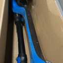 Kids Electric Scooter w/ LCD Screen, Bluetooth Music, Light-Up Stem Deck & Wheels, Thumb Throttle, 3 Adjustable Heights, 150W Powerful Motor, Foldable 3 Wheel Electric Scooter for Kids Boy Girl, Blue