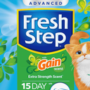 Fresh Step Advanced Clumping Litter with Febreze Freshness with Gain Scent, Fights Odor on Contact