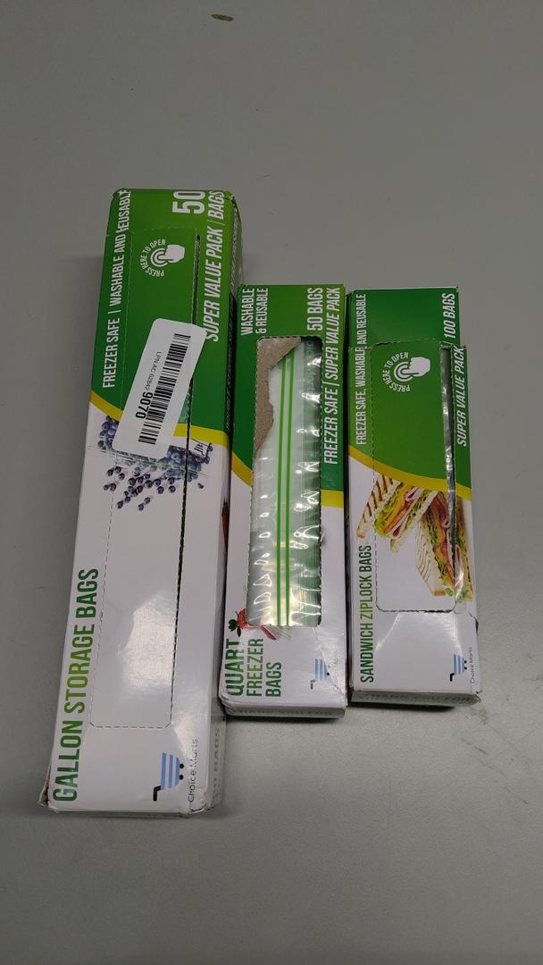 Freezer Bags, 200 Pieces