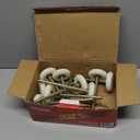 DURA-LIFT Ultra-Life MAX 3" Sealed 6201ZZ Bearing Nylon Garage Door Roller, 7" Stem, Pack of 10