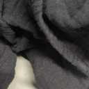 Womens Cotton Gauze Loungewear Sets Casual 2 Piece Sleepwear Button Down Shirt and Wide Leg Pants Outfits (X-Large, Black)