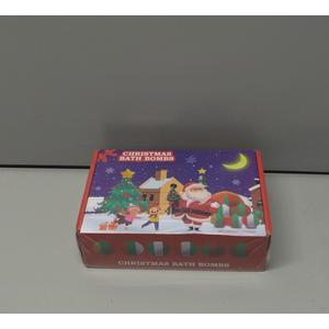 6pcs Christmas Bath Bombs Gift Set (Christmas)