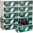 Zero Waste USA 4,000 Commercial Grade, non-branded, Dog Waste Station Refill Roll Bags - 40% Thicker competitor brands Roll Bags - Fits Any Dog Waste Station - 20 rolls of 200 bags