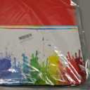 1080 Pocket Trading Card Binder Card Binder 9 Pocket with 60 Removable Sleeves Toploader Binder 3-Ring Zip Card Collection Binder Album for Sports Baseball Card and TCG MTG Cards of Gifts (Colorful)