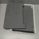 Small Stone Drying Mat for Kitchen Counter 18"x13", Misty Gray,Diatomaceous Earth Quick Dry Foldable Dish Drying Mat, Eco-Friendly Minimalist Design for Modern Homes