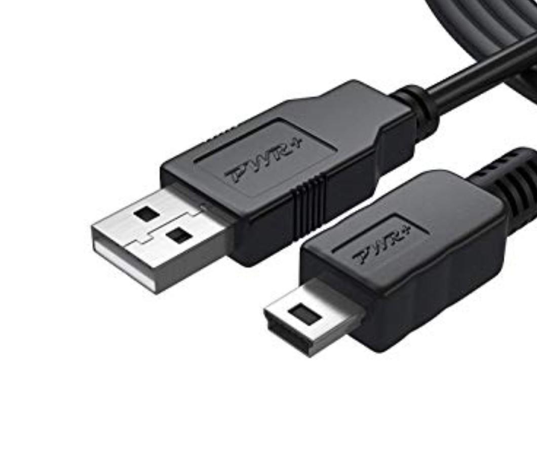 PWR+ USB-Cable-Charging-Cord for GoPro-HD HERO2-HERO3+-HERO4-960-1080 Original-HD-Waterproof Action-Camera Data Sync 6Ft