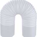 Little World 5.9" Diameter Anti-Clockwise Thread Portable Air Conditioner Hose, 80" Length AC Exhaust Hose Compatible
