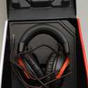 HyperX Cloud III  Wired Gaming Headset, PC, PS5, Xbox Series X|S, Angled 53mm Drivers, DTS Spatial Audio, Memory Foam, Durable Frame, Ultra-Clear 10mm Mic, USB-C, USB-A, 3.5mm  Black/Red