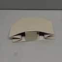 OLETHA Aesthetic Rectangle Tissue Box Cover, Medium Flat Box Tissues Holder Rectangular, Light Taupe