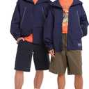 Timberland Men's Water-Repellent Full-Zip Jacket, Ocean Cavern, XX-Large