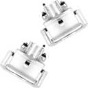 cciyu 18-B4836 18-B4837 Rear Left + Right Brake Calipers W/Bracket For Chrysler For Aspen 2007-2009,For Dodge For Durango 2004-2009,For Dodge For Ram 1500 2002-2010,For Ram For 1500 2011-2018