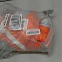 AOFITEE Dog Coat Warm Dog Puffer Jacket for Winter, Windproof Dogs Coat with Harness Built in, Reflective Turtleneck Dogs Winter Jacket Snowsuit, Full Body Fleece Coats for (Large,Orange)