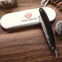 straight razor wooden scale vintage razor for men & barber shaving ready without stabilizer
