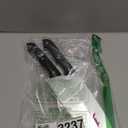 UQJE 2PC Fake Knife with Blood Halloween Butcher Silver Kitchen Knife Toy Horror Cosplay Prop (12", Style 1)