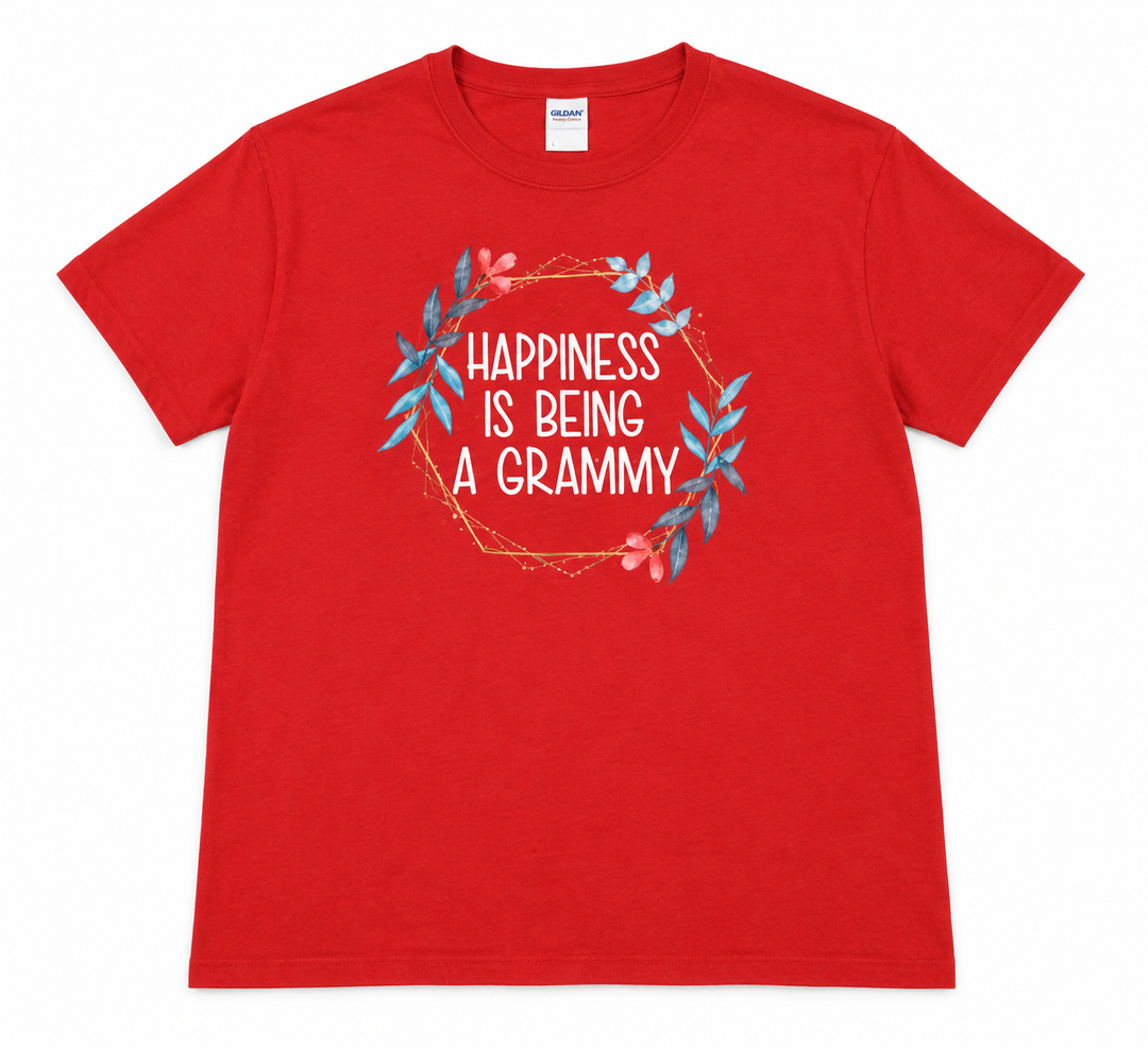 Happiness is Being a Grammy T-Shirt, Medium