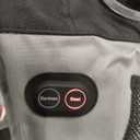 Suteck Heated Camping Chair with 20000mAh Battery, Oversized Heated Chairs W/3 Heat Levels & 2 Heating Zones, Portable Heated Folding Chair Use for Outdoor Sports, Camping, Lawn