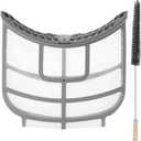 AMI PARTS ADQ73373201 Dryer Lint Filter Replacement Fit for L G, Ken-More, with Dryer Lint Brush Replace 2656948 AP5675511 PS7787727 EAP7787727