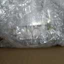 Artificial White Orichid Artificial Flowers in Clear Glass WaterFilled Vase  Silk Fake Plants Table Centerpiece for Home, Shelf, Office & Dining Decor, MaintenanceFree