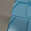 ARTDOT 10-Piece Interlocking Diamond Art Trays Kits for Adults, Stackable Diamond Painting Accessories and Tools (Blue)