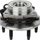 ECCPP Wheel Hub and Bearing Assembly Front 515036 fit for Chevrolet Silverado 1500 for GMC Sierra 1500 for Cadillac Escalade for Chevrolet Tahoe 1999-2007 4WD 4x4 Only 6 Lugs Wheel Hub w/ABS