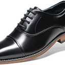 Bruno Marc Boy's Classic Oxfords Dress Shoes, Size 12
