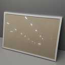 Cork Board with Linen White,Bulletin Board 30"x20" Hanging Corkboards for Office Home School Message Board or Vision Board Decoration.
