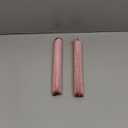 Luckybear Heatless Hair Curlers, 3pcs Satin Jumbo Flexi Rods for All Hair Types, Overnight Sleeping Curls Styling Tools, Dark Pink