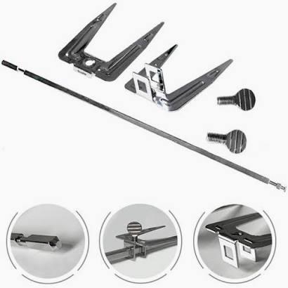 Miniature Oven Rotisserie Spit Rod Kit