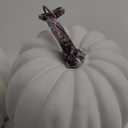 vensovo 2PCS 8 Inch White Plastic Pumpkins for Decorating – Large Artificial Foam Pumpkins for Fall Decor, Halloween, Thanksgiving, Paintable for DIY Crafts & Centerpieces