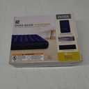 Intex 64758E Dura-Beam Standard Downy Air Mattress: Fiber-Tech, Full Size, 10in Bed Height, 600lb Weight Capacity, Pump Sold Separately
