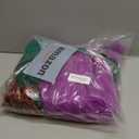 IBTOM CASTLE Kids Girls Halloween Costume Witch Tulle Dress Velvet Hooded Cloak Wigs Set Carnival Fancy Dress Up Outfit (4-5 Years)