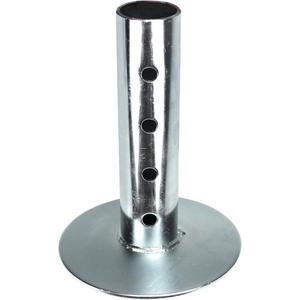 Quick Products JQ-FP Replacement Removable Foot Pad for Electric Tongue Jack, Silver