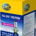 Hella H4 24V 100/90W High Wattage Bulb