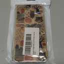 Qivtpjkrin Vintage Halloween Design Phone Case for iPhone 14 Plus, Hippie Cat Skull Pumpkin Pattern Cover for Girls Boys for iPhone 14 Plus, Unique Trendy TPU Bumper Cover Case